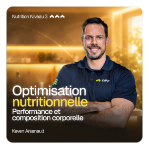 Nutrition Sportive Niveau 3